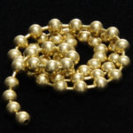 Bead Chain Eyes - gold