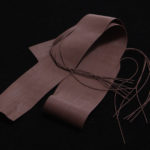 Fine Round Rubber Legs - brown