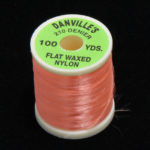 Danville Flat Waxed Nylon - fluo shrimp pink