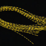 Grizzly Barred Rubber Legs - yellow