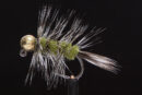 Wolly Worm Jig olive-0