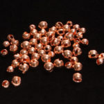 Slotted Tungsten Beads - copper