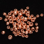 Tungsten Beads - copper