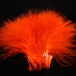 Marabou Blood Quills - hot orange