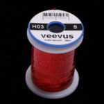 Small Veevus Holographic Tinsel - red