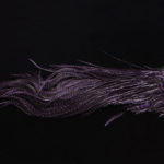 Half Grizzly Saddle - purple