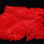 Soft Hackle Patch - red