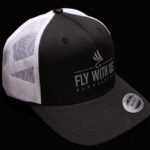 Fly With Us Trucker Cap - black/white