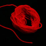 Velvet Chenille - blood red