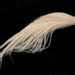 1/2 Whiting Dry Fly Capes Bronze - white