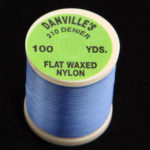 Danville Flat Waxed Nylon - fluo blue