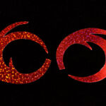 Pacchiarini Dragon Tails - holo red