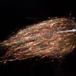 Saltwater Angelhair - brown peacock