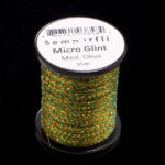 Semperfli Micro Glint Tinsel - medium olive