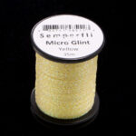 Semperfli Micro Glint Tinsel - yellow