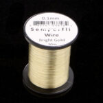Semperfli Wire 0.10mm - bright gold