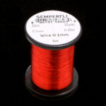 Semperfli Wire 0.10mm - red