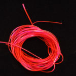 Vinyl Rib Nymph - fluo pink