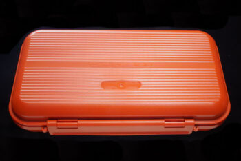 C&F Large 2-Row Tube Fly Case with 6 Compartments