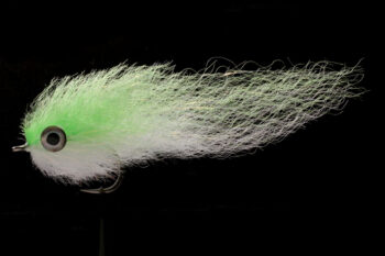 Kinky Salz chartreuse/white