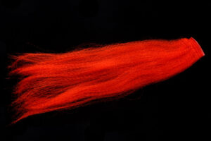 Strung Fuzzy Fiber red