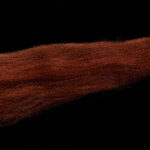 Strung Fuzzy Fiber - rusty brown