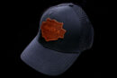 Ahrex Leather Patch Trucker