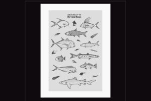 Creatures of the Seven Seas Poster