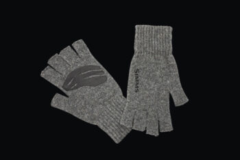 Simms Wool Half Finger Glove