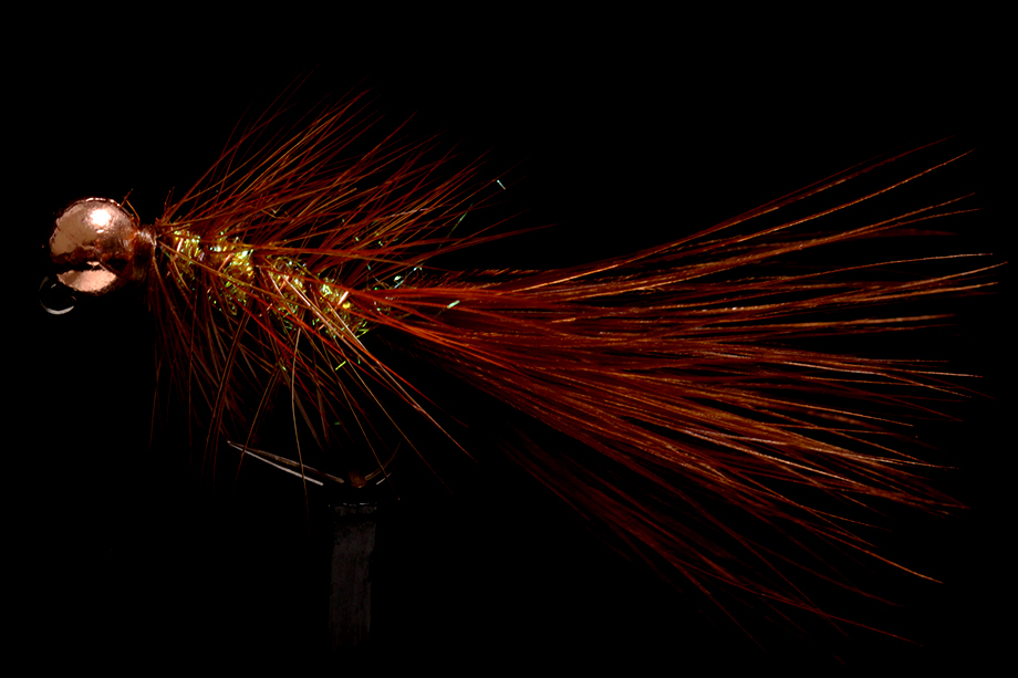 Woolly Bugger Jig brown