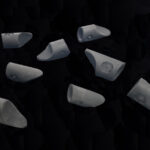 Foam Dodger Heads - black