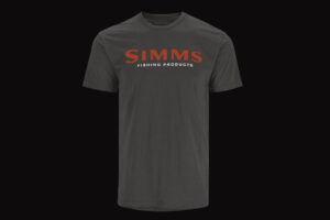 Simms Logo T-Shirt charcoal heather