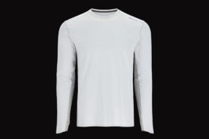 Simms Solarflex Crew sterling/cinder