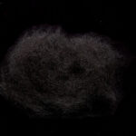 Flydubb Synthetic Dubbing - black coal