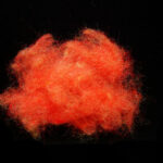 Flydubb Synthetic Dubbing - blood orange