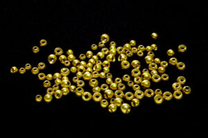 Tungsten Beads anodized olive