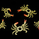 Baked Flies Moeka Crab Legs + Claws - olive/red