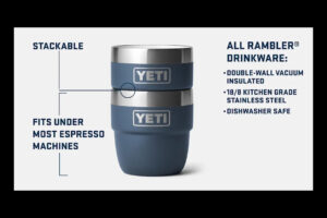Yeti Rambler 4 oz Stackable Espresso Cups